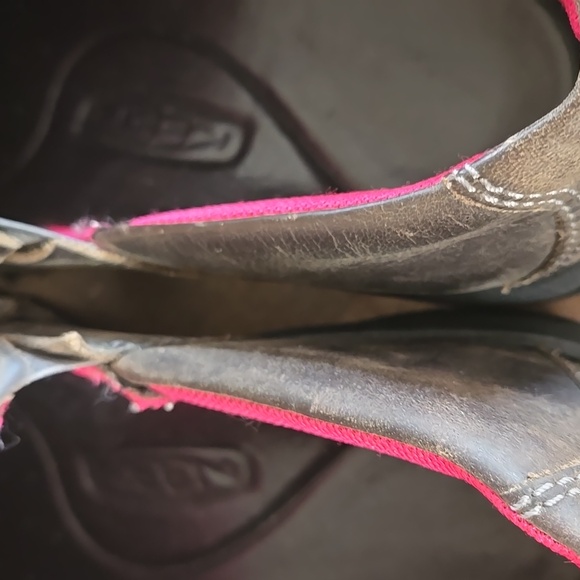 Keen Kaci II Leather Slip Ons Walking Hiking Outdoor Womens Size 7 - Picture 8 of 10